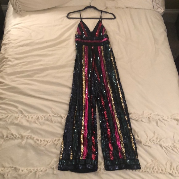Sequins Jumpsuit - Picture 1 of 2